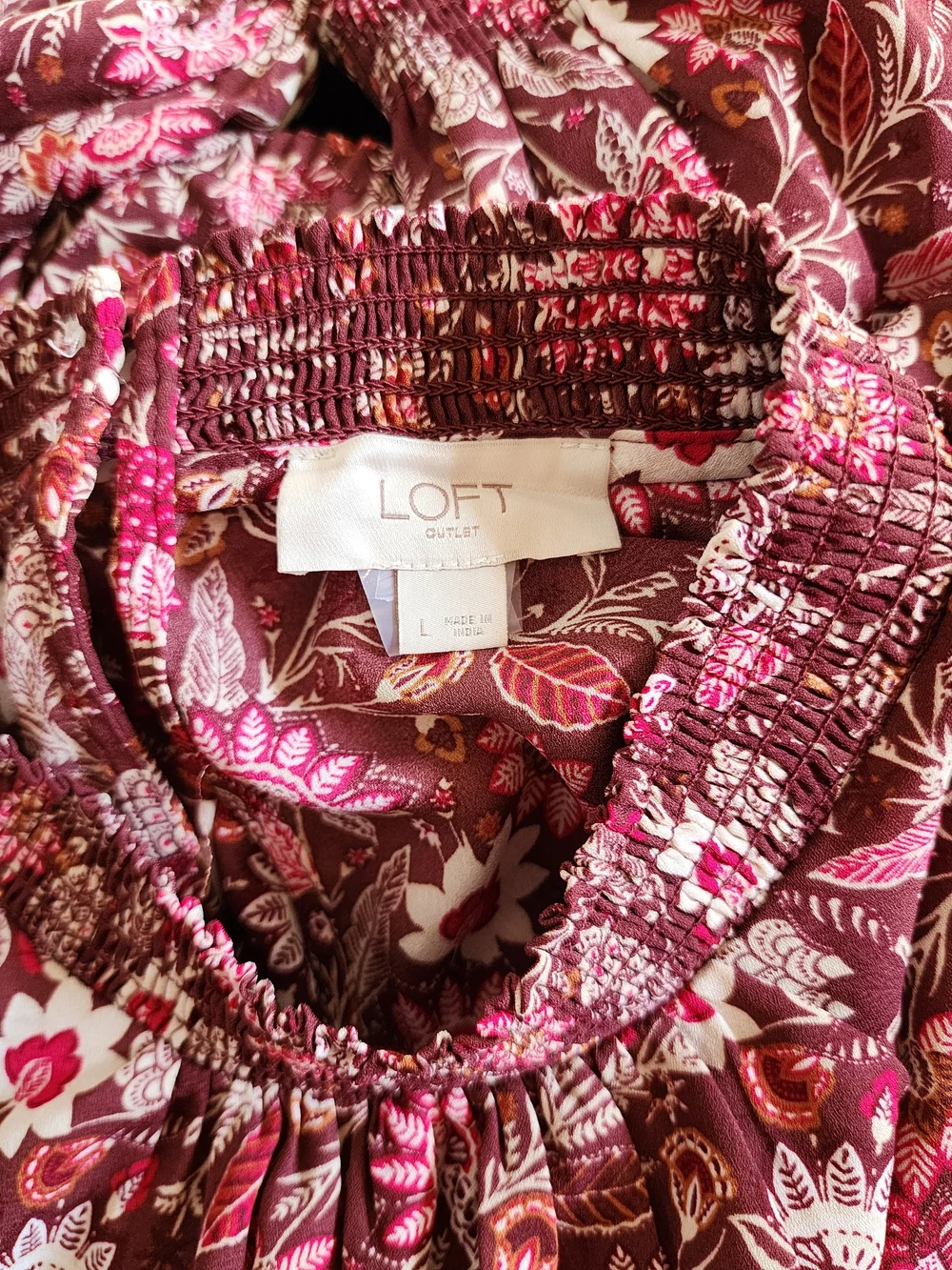 LOFT lightweight floral